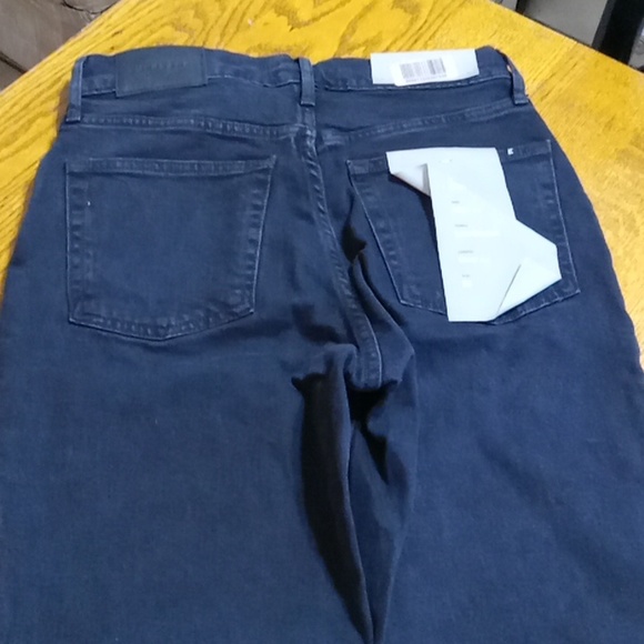 EVERLANE 25 CROP Womens FADED BLACK Jeans DENIM Pants New CHEEKY ORGANIC COTTON - Picture 9 of 11